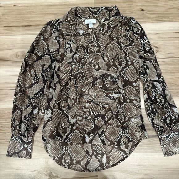 Altuzarra for Target Snake Print Lightweight Blouse Top Women’s XS - Picture 1 of 3
